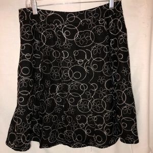 Christopher & Banks A-line skirt